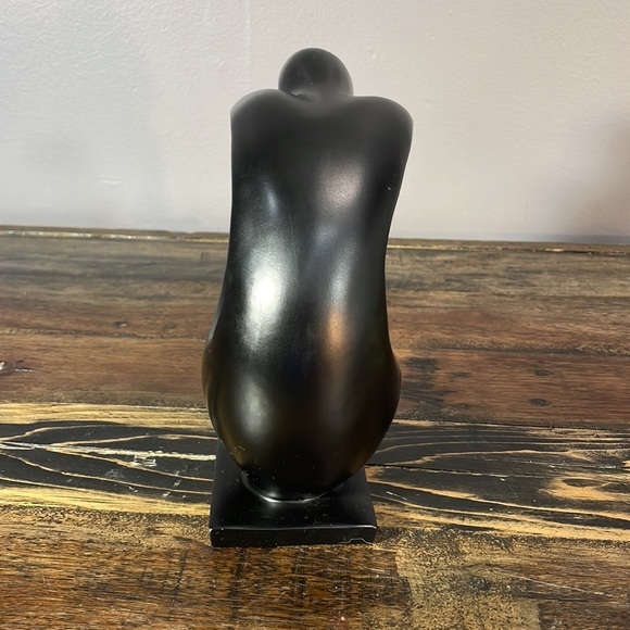 Woman figurine heavy stone piece - likely soapstone - Picture 5 of 15